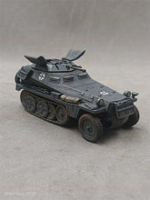 1/35 Half-track Armored Vehicle Painted Finished Model